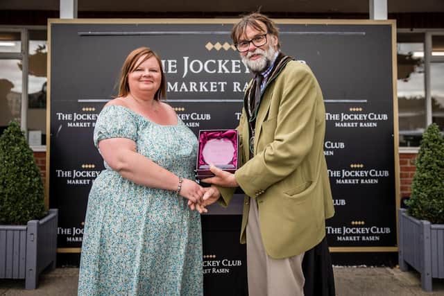 Sarah Jackson from Legsby Primary School received the Best Teacher / Classroom Assistant award. Image: Leanne Donohue Photography