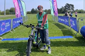 Lincolnshire cyclist Roy Saxby is urging the next Government to prioritise cancer research
