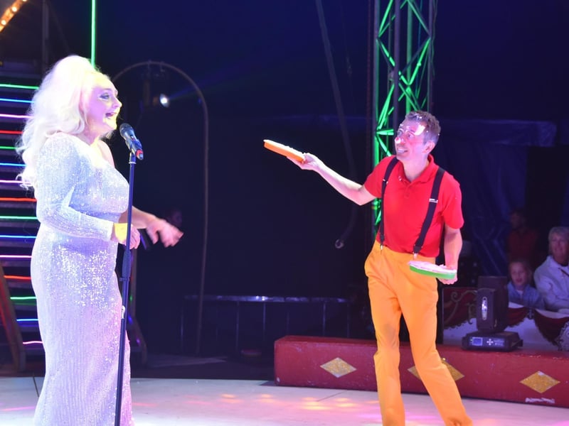 The return of Alex the Clown for some slapstick fun was another highlight.