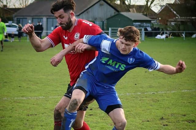 Kieran Perry - early goal eased pressure for Louth.