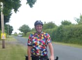 Race winner Simon Bower.