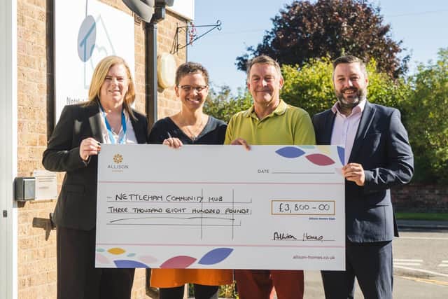 Sarah O'Brien, Louise Budgen, Mark Dodds and James Pennington