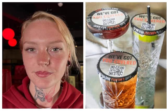 Amber Clarke wants to encourage all venues to provide free or for a small fee anti spiking cup covers.