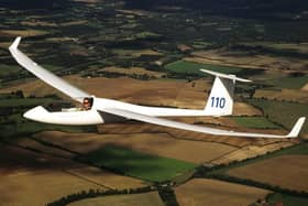 Gliding is part of the Lincolnshire Wolds Outdoor Festival.