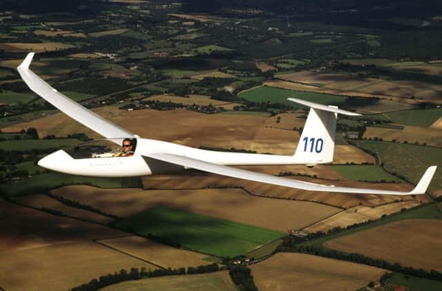 Gliding is part of the Lincolnshire Wolds Outdoor Festival.
