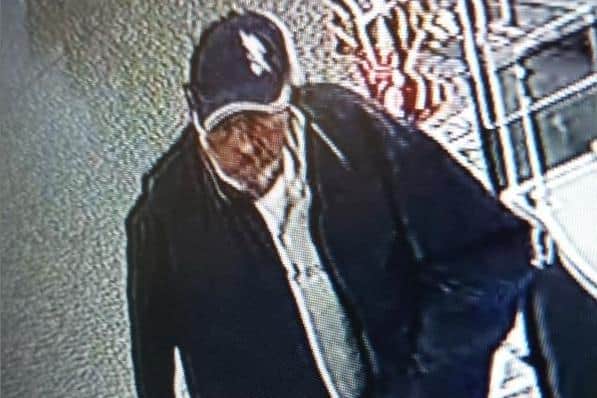 The CCTV image released by police.