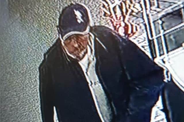 The CCTV image released by police.