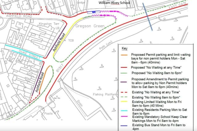 Sleaford William Alvey School Parking Plan.