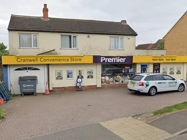 Cranwell Convenience Store looks set to host the relocated Post Office service for Cranwell Village. Photo: Google