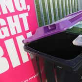 Right Thing Right Bin - 90 per cent of all the rubbish put in residents’ recycling bins at home is exactly the right materials. Image: LCC