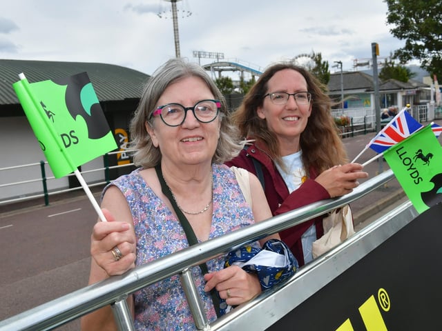 Kate Beaumont and Cathy Grunnill of Skegness.