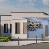 Artist's impression os a new £15 million ‘one-stop’ NHS Community Diagnostic Centre (CDC) proposed for Skegness.