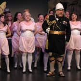 A policeman's lot is not a happy one! A scene from the New London Opera Group's last production of 'The Pirates Of Penzance' ten years ago.
