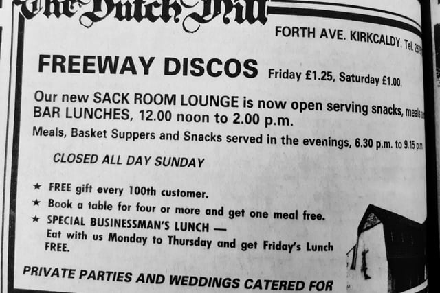 Ah, the memories...
The Dutch Mill was a great for a pint, food and a night out.
Kids today will know it as Aldi's opposite the train station, but the venue, in its prime, was a real go-to place.