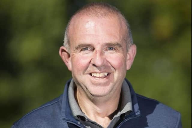 Sam Rhodes - the new head greenkeeper at Louth Golf Club.