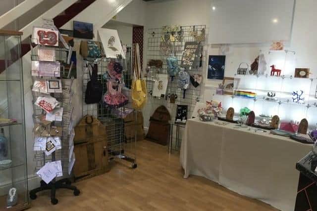 Crafts 'n' Coffee stocks work by local craftspeople