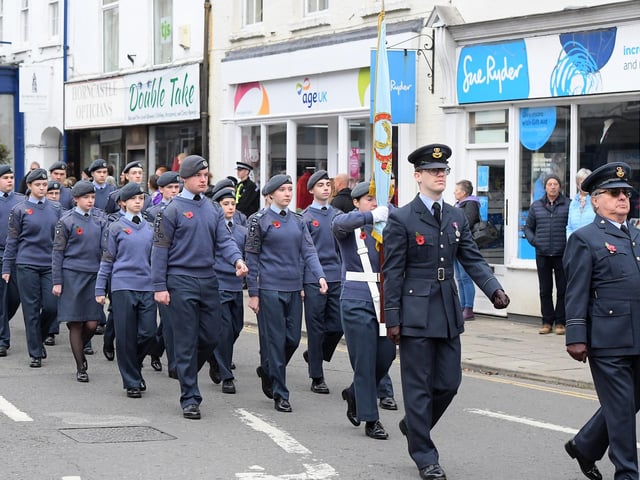 Horncastle Air Cadets. Photo: Thomas Hooley