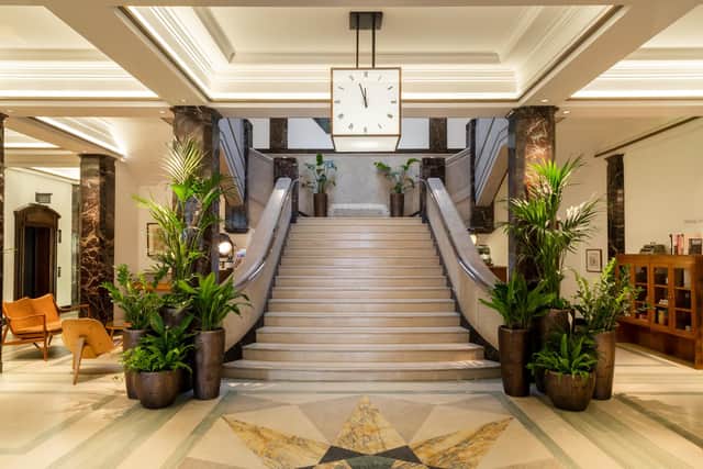 The art deco interior is a movie makers' favourite