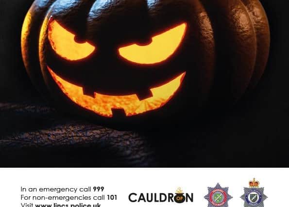 Lincolnshire Police launch Operation Cauldron ahead of Halloween