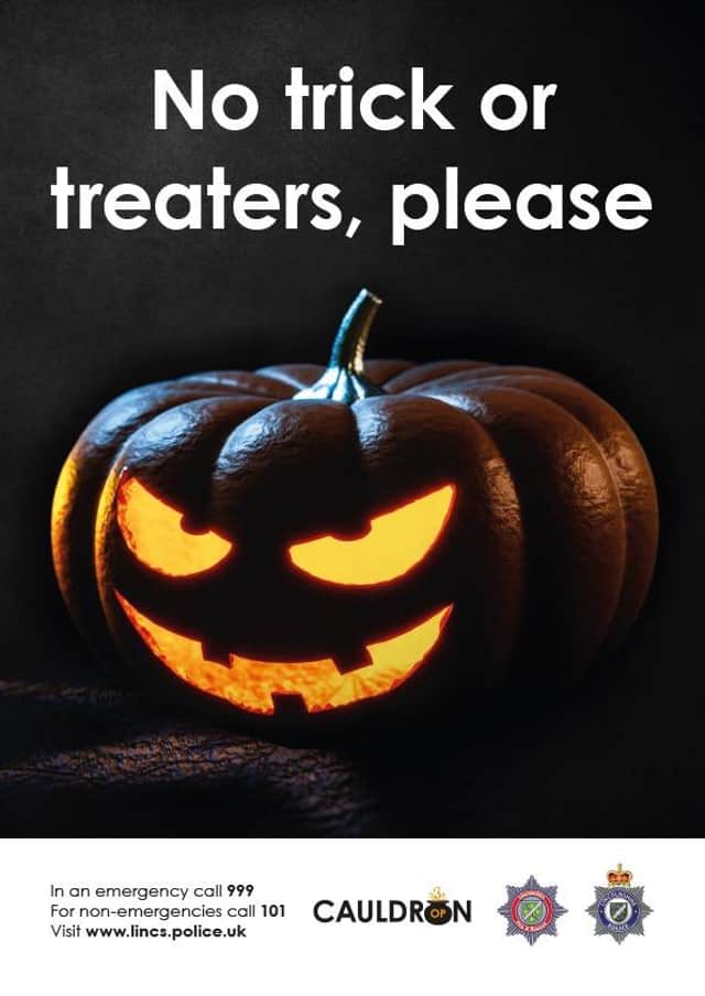 Lincolnshire Police launch Operation Cauldron ahead of Halloween