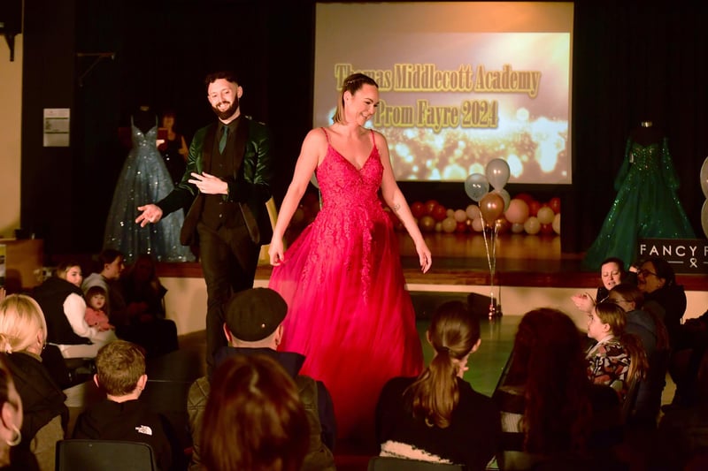 A spokesman for the school said the event raised almost £400 towards the cost of the 2014 Year 11 prom.