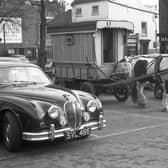 The scene in Bargate Green, Boston, in January 1968.