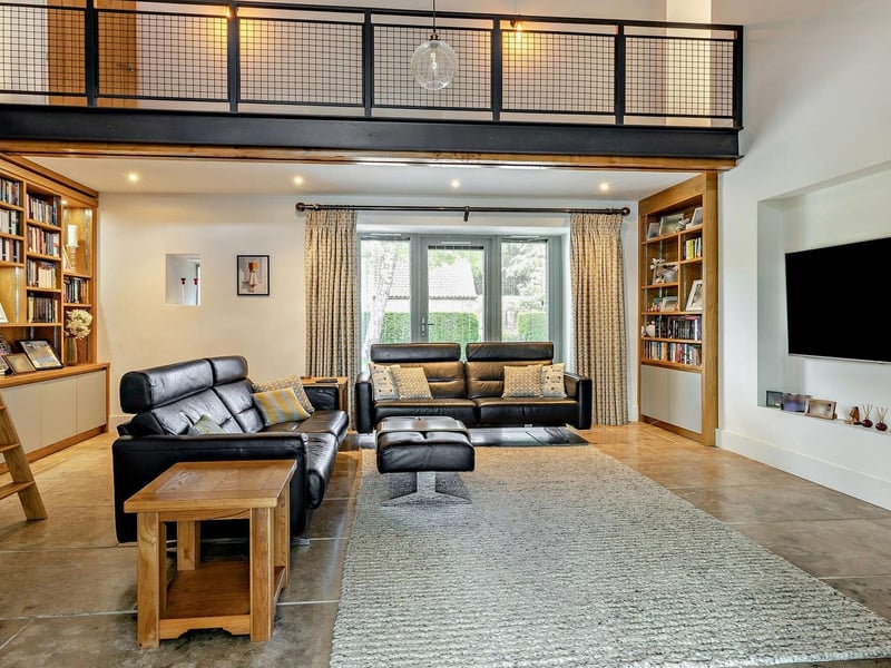 The formal sitting room.