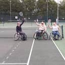 Clubs have netted specialist chairs to make the sport more accessible