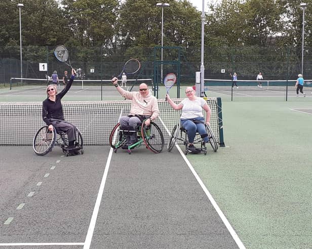 Clubs have netted specialist chairs to make the sport more accessible