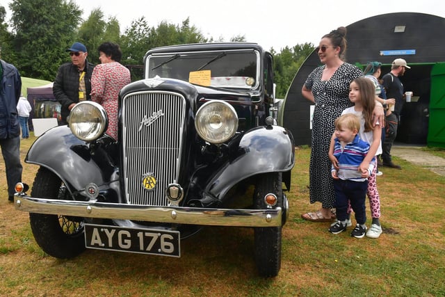 Anna Overton of Old Leake with Olivia Overton 7 and Thomas Overton 2.