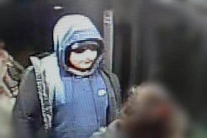 Police are now keen to identify a male passenger seen in CCTV footage.