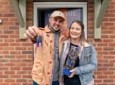 Mollie Leadbeater and partner Matthew Philpott took advantage of the government scheme to purchase a new build home on Chestnut Homes’ Chantrey Park development in Market Rasen, following two years of saving.