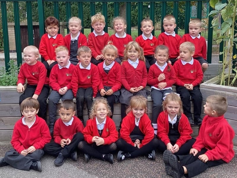 Mrs Tory's class at Hawthorn Tree School, Boston.