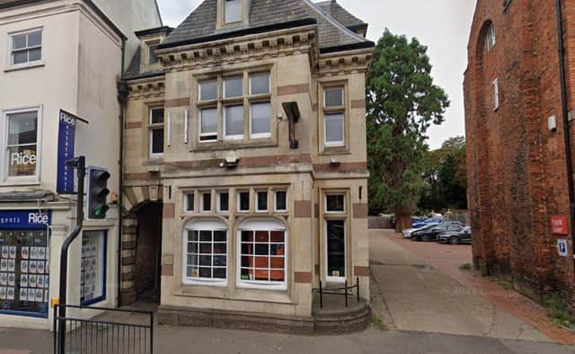 Gurkha Square Express, Northgate, Sleaford. (Access to Parry's Court is archway on left) Credit: Google