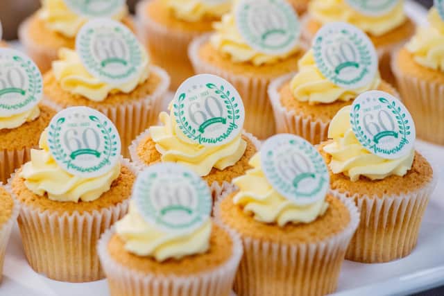Banovallum's specially made Diamond Jubilee cupcakes.