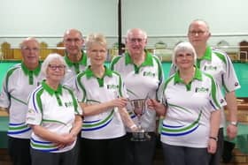 Hotspurs, champions of Division Two in the Evening League at BIBC