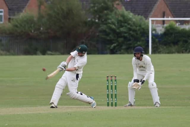 Action from Gainsborough's crucial win over Shirebrook.