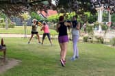 Jubilee Park at Woodhall Spa has previously received health and wellbeing funding to boost its rapidly expanding classes in boxercise and aqua aerobics.