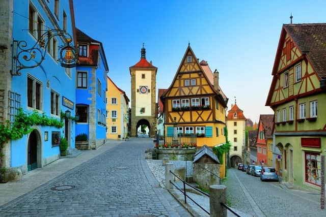 Disney based the town in the 1940 film Pinocchio on Rothenburg