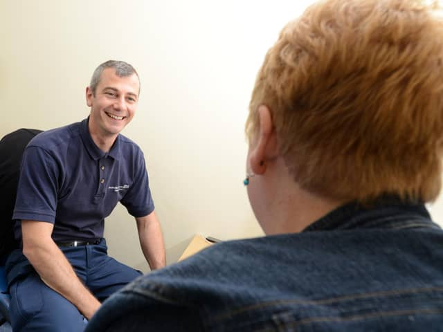 The Lincolnshire Community Services NHS Trust has a range of health and wellbeing resources to support its staff. Library image.