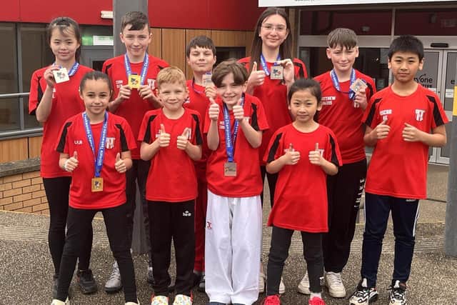 Gainsborough Scorpions youngsters at Barnsley Open.