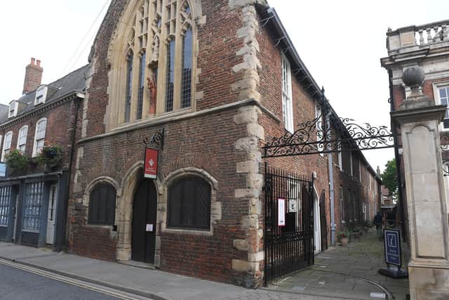 Boston Guildhall Museum, located next to Fydell House.