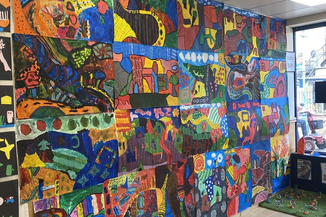 Skegness Infant and Junior Academies' Community Art Exhibition.