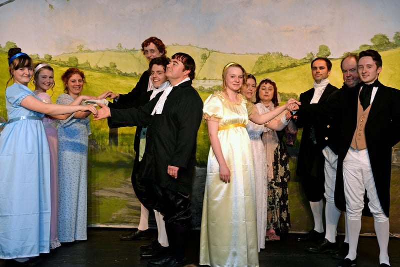 Horncastle Theatre Company took to the stage with an adaptaion of Jane Austen's Pride and Prejudice 10 years ago.