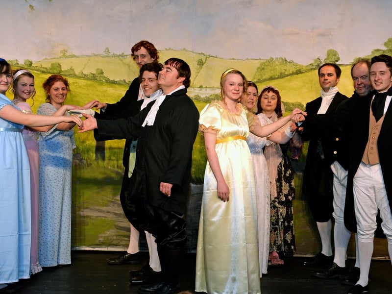Horncastle Theatre Company took to the stage with an adaptaion of Jane Austen's Pride and Prejudice 10 years ago.
