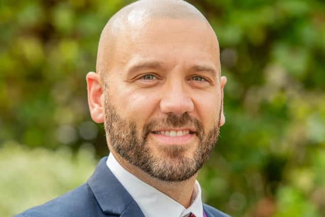 Horncastle primary school's new headteacher Andrew Cook.