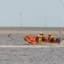 D class lifeboat on exercise. RNLI/Andy Storey