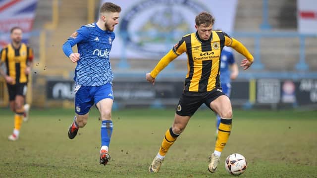 Boston United were beaten again after struggling in front of goal. Pic: Chris Bray.