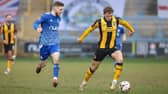 Boston United were beaten again after struggling in front of goal. Pic: Chris Bray.