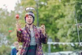 Thingamabob by Matt Pang was one of the festival's performers